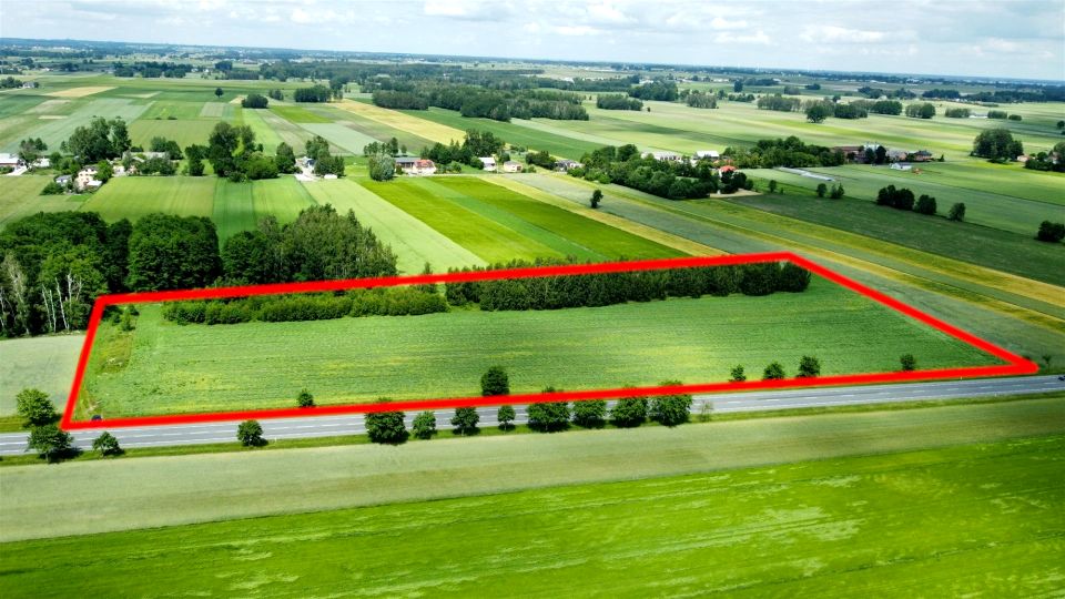 Działka inwestycyjna Gomulin