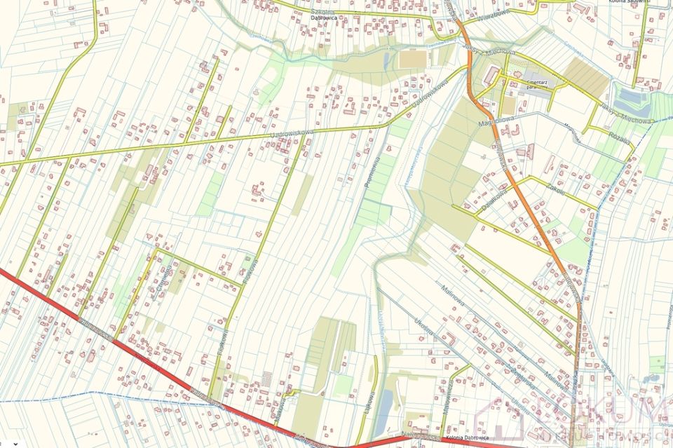 Działka budowlana Płouszowice-Kolonia
