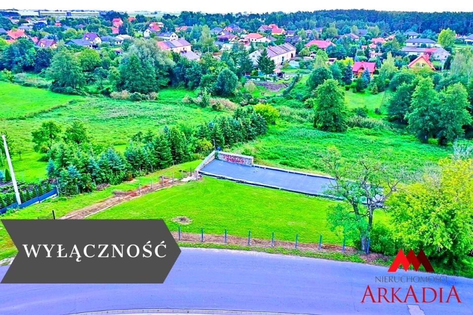 Zabudowana działka Wieniec