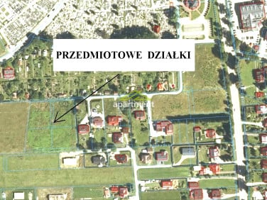 Działka usługowa Tuchów