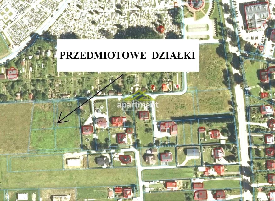 Działka usługowa Tuchów