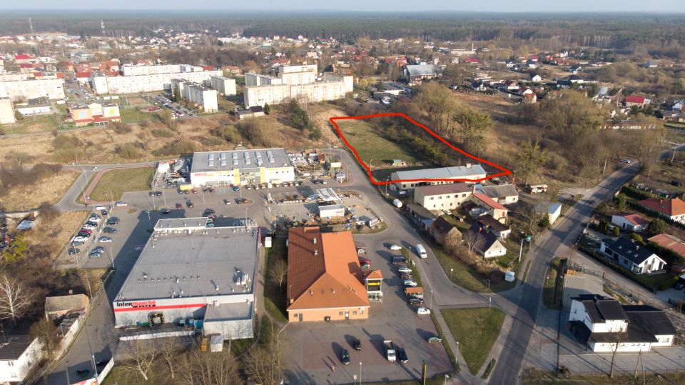 Działka inwestycyjna Dębno