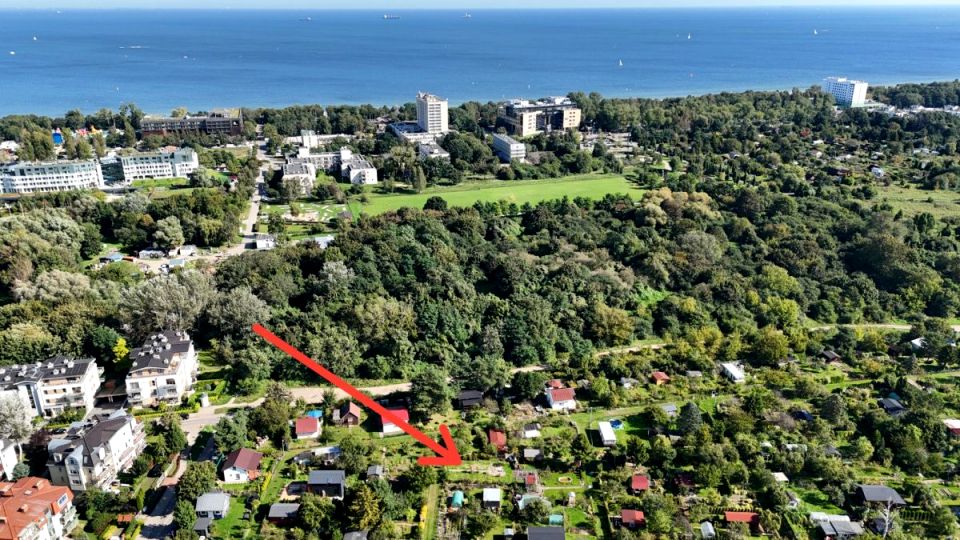 Działka rekreacyjna Sopot