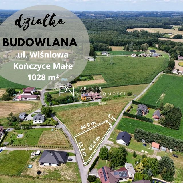 Działka budowlana Kończyce Małe