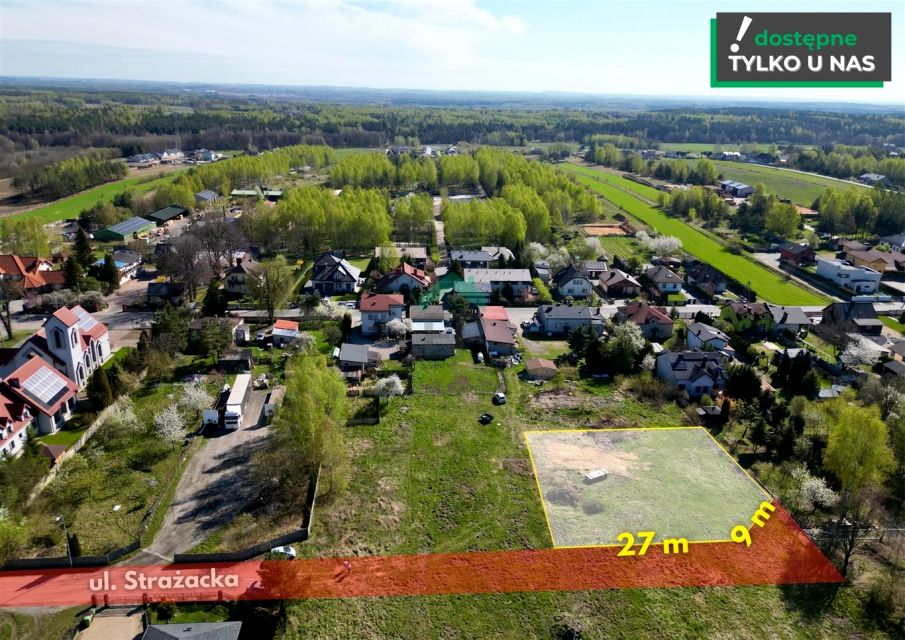 Pusta działka Aleksandria