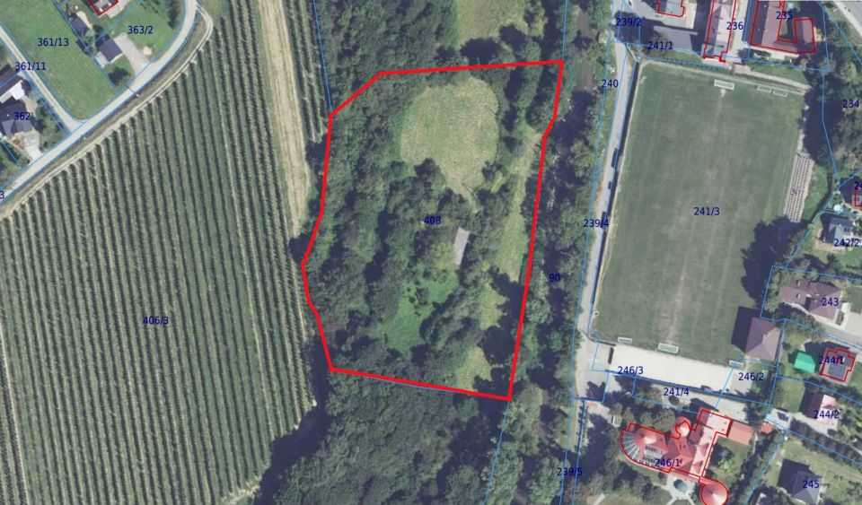 Działka budowlana Pogorzany