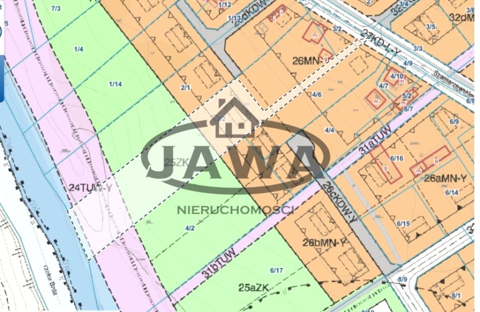 Ogrodzona działka sprzedam