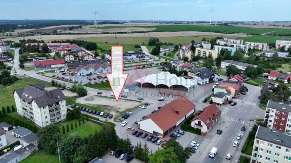 Działka usługowa Pelplin