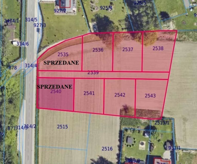 Działka budowlana Brzezinka