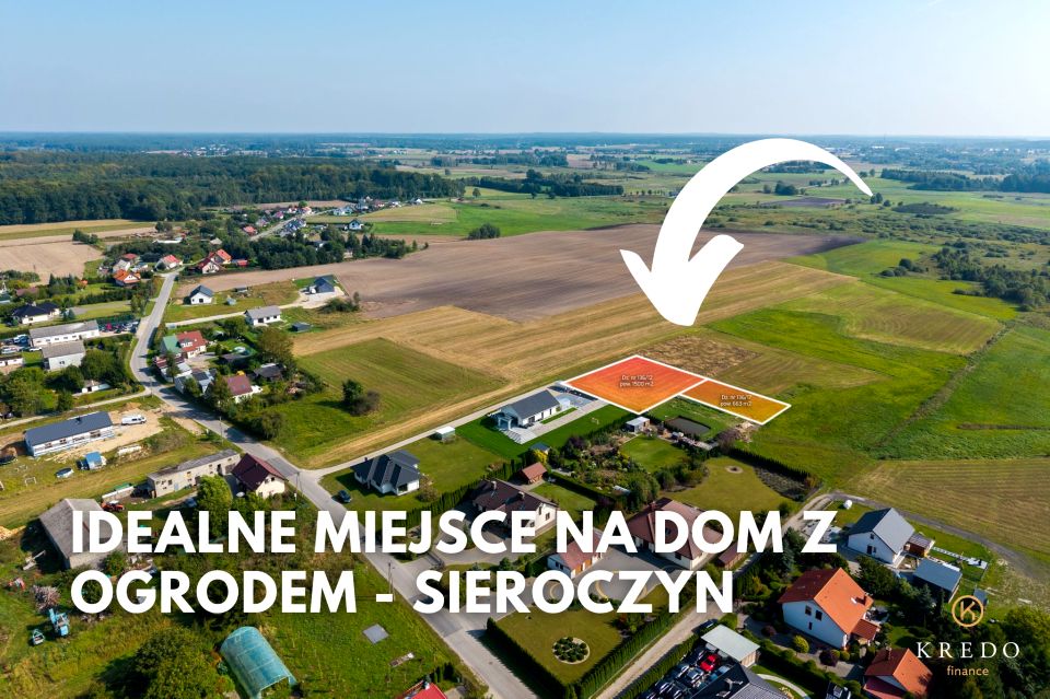 Działka budowlana Sieroczyn