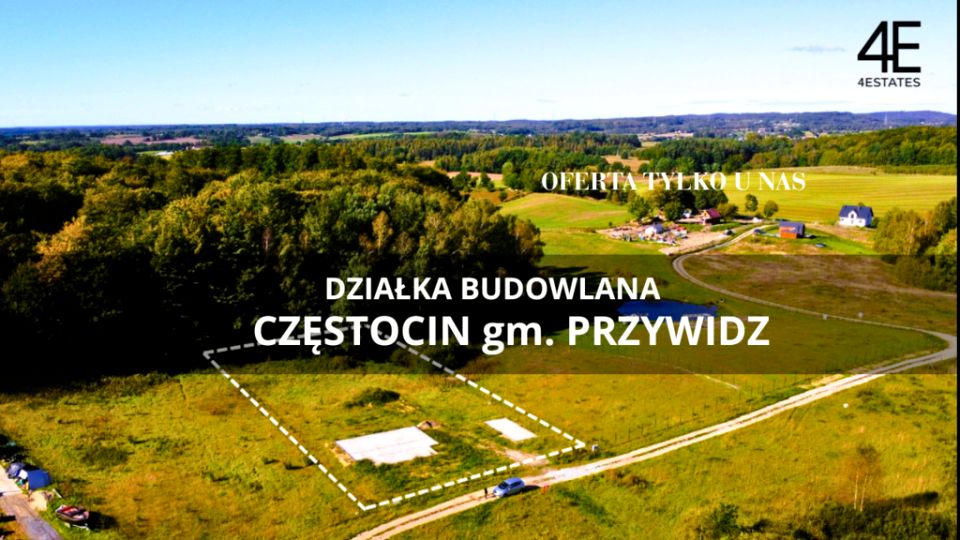 Ogrodzona działka sprzedam