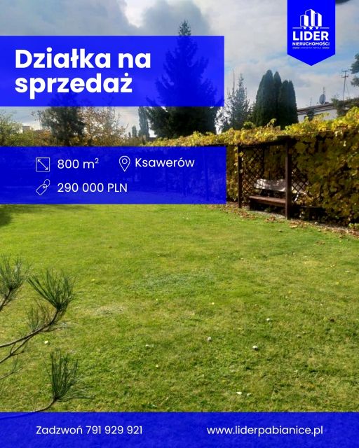 Działka budowlana Ksawerów