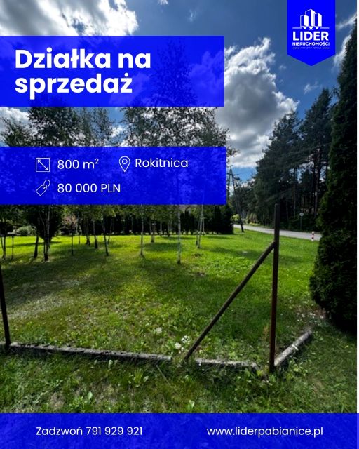 Działka budowlana Rokitnica