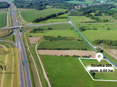 Działka rolna Kłanino