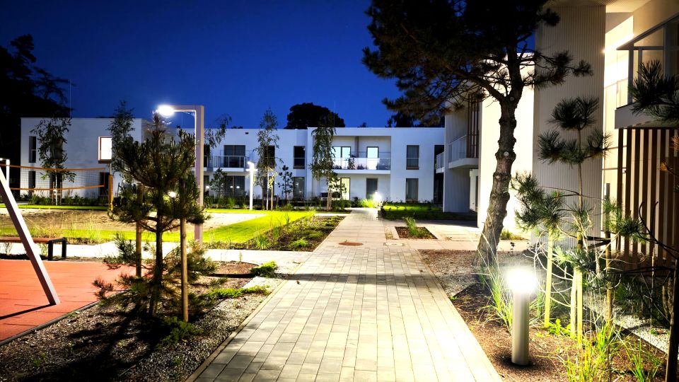 Mieszkanie apartamentowiec nad morzem