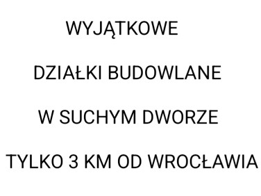 Działka Suchy Dwór