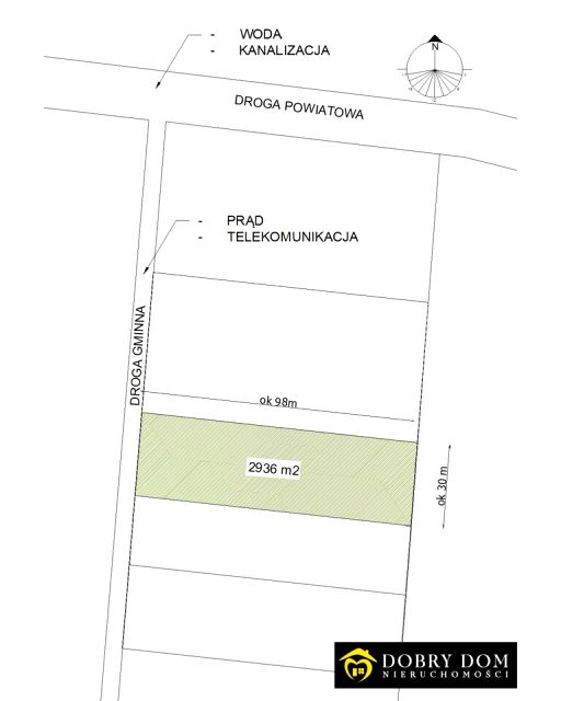 Działka rolna Studzianki