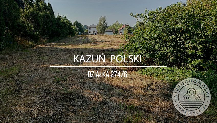 Działka Kazuń Polski