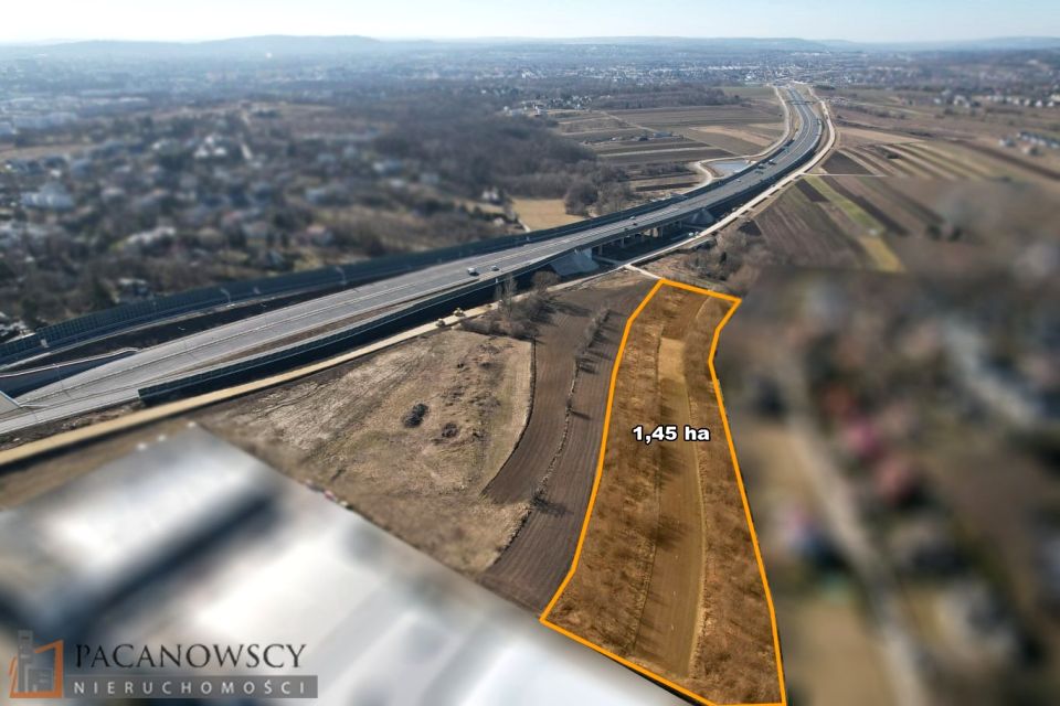 Działka usługowa Bibice sprzedam