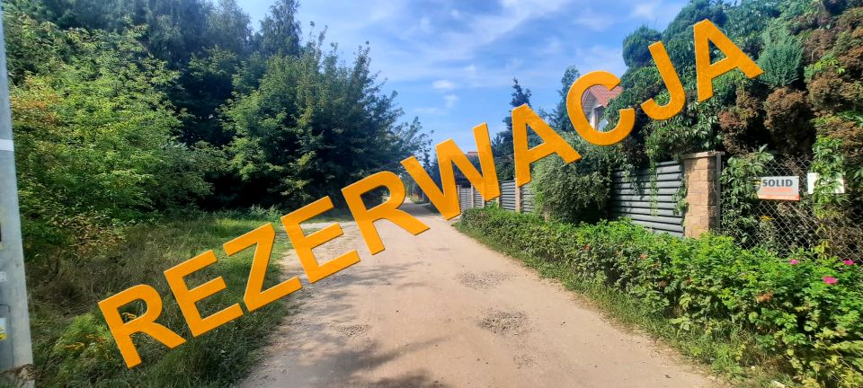 Pusta działka Nieporęt