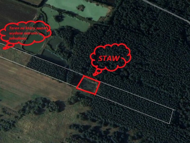 Pusta działka Okup Wielki