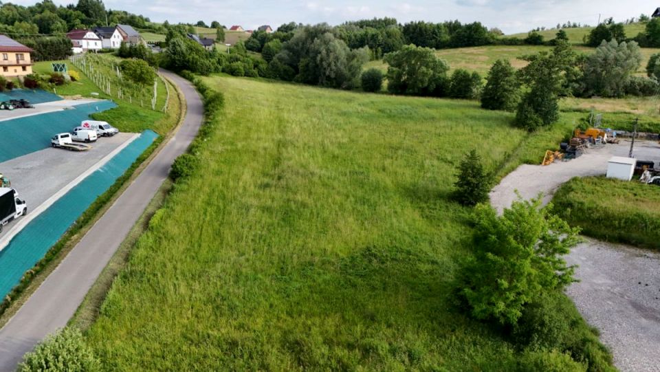 Działka usługowa Gnojnik