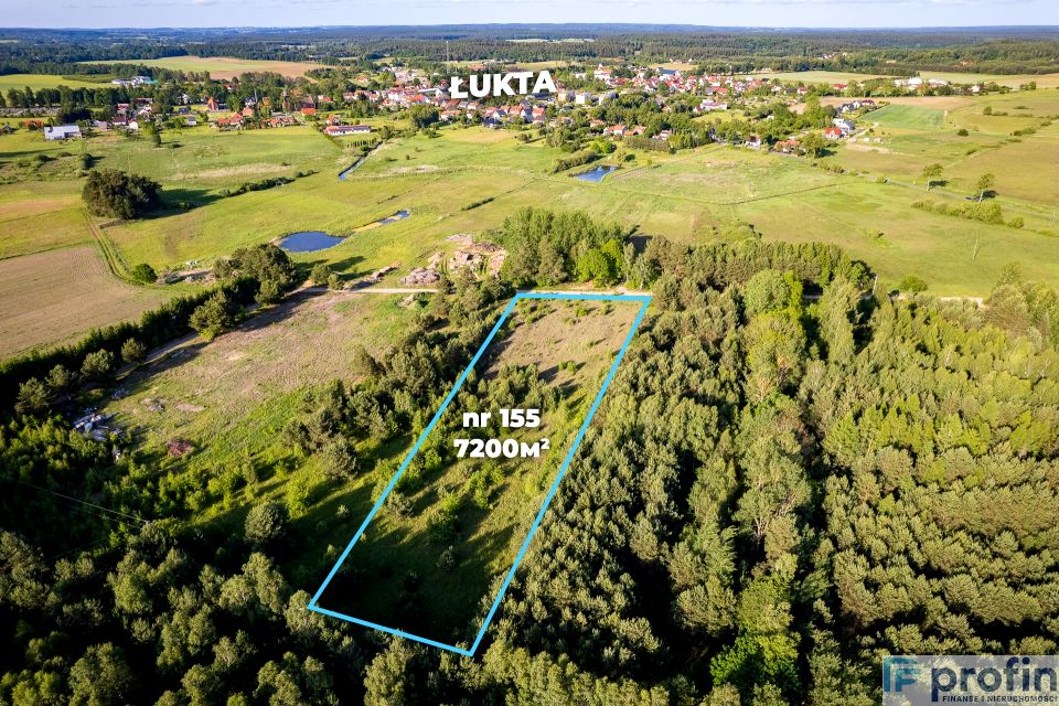 Działka budowlano-rolna Łukta