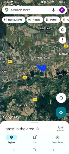 Działka nad rzeką