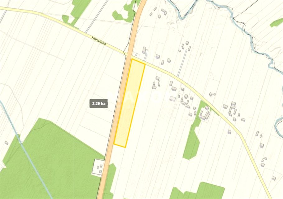 Działka przemysłowa Księżyki