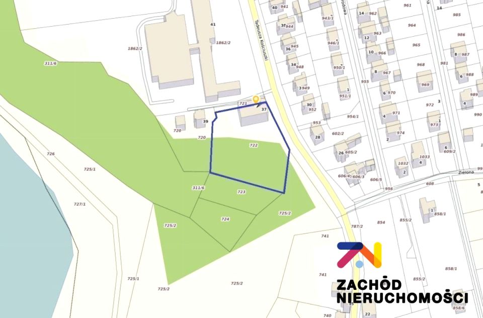 Działka inwestycyjna Nowogród Bobrzański