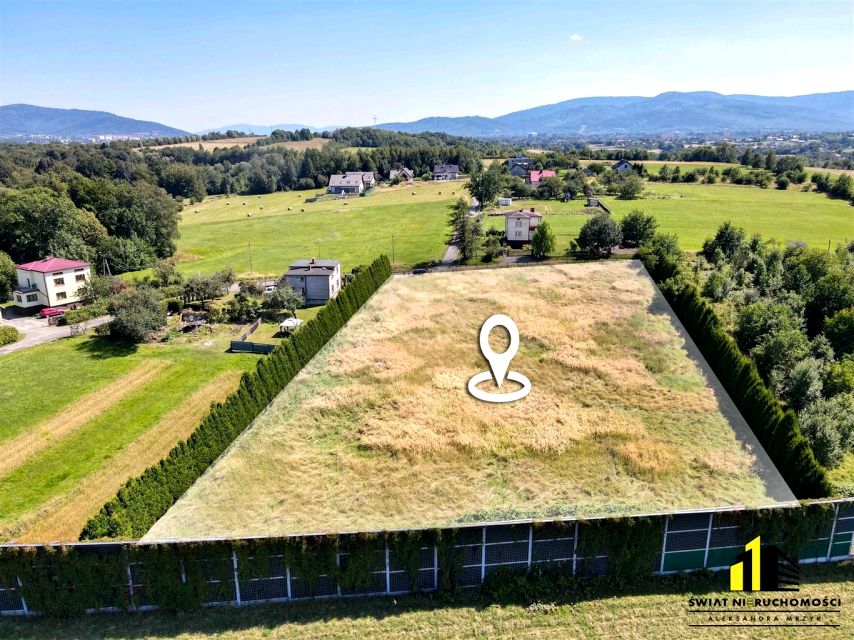 Ogrodzona działka sprzedam