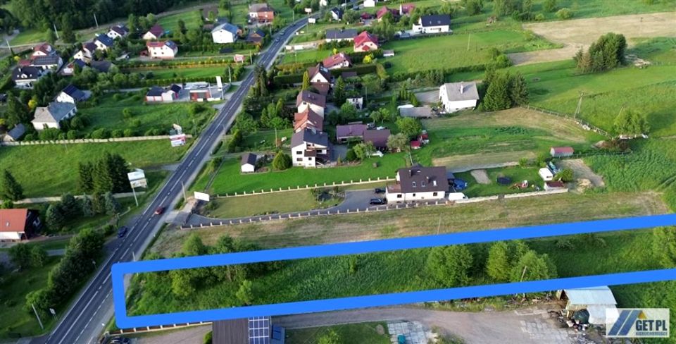 Działka usługowa Stryszawa