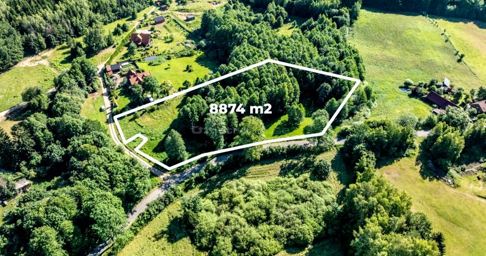 Działka budowlana Pupki
