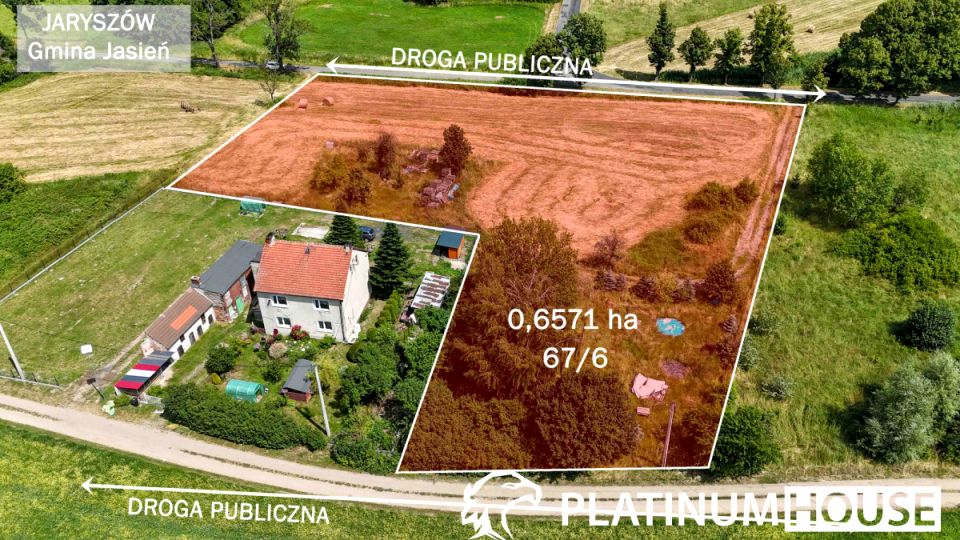 Działka budowlana Jaryszów