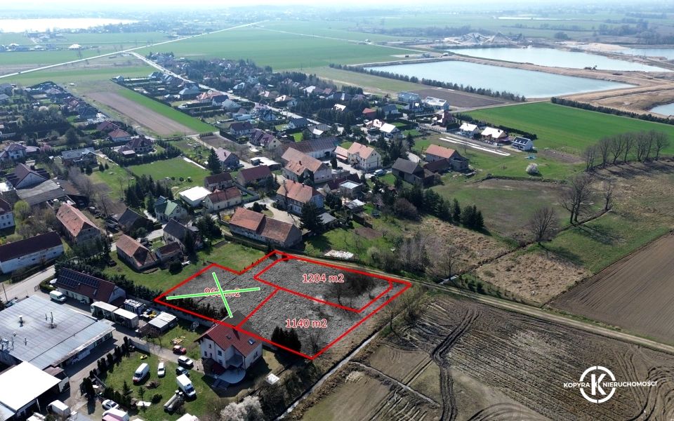 Działka budowlana Spalona