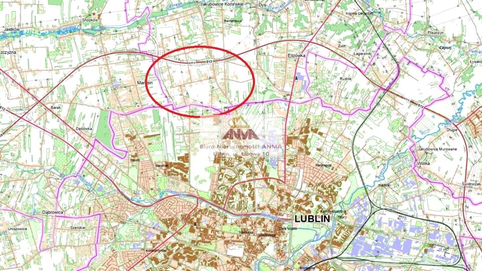 Pusta działka Jakubowice Konińskie
