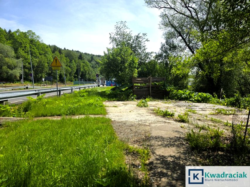 Działka usługowa Krościenko