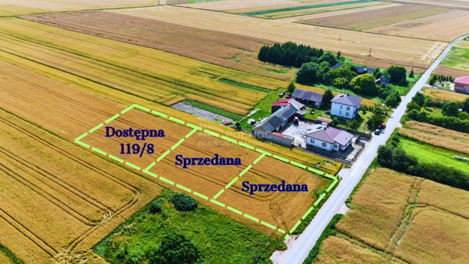 Działka budowlana Pniówek