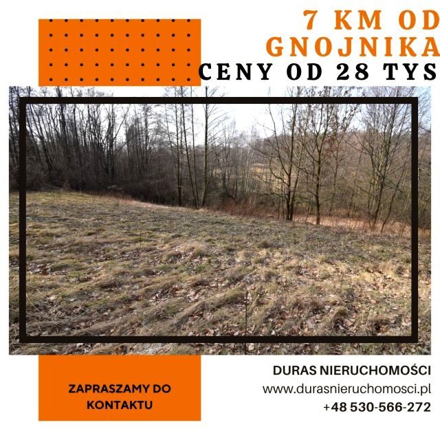 Działka budowlana Gnojnik
