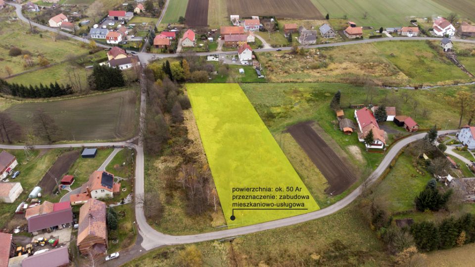 Działka budowlana Czerna