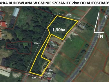 Działka budowlana Myszęcin