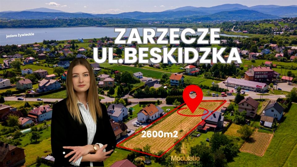 Działka usługowa Zarzecze