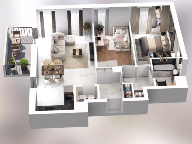 Mieszkanie apartamentowiec Piastów