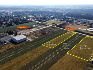 Działka usługowa Wilczyce