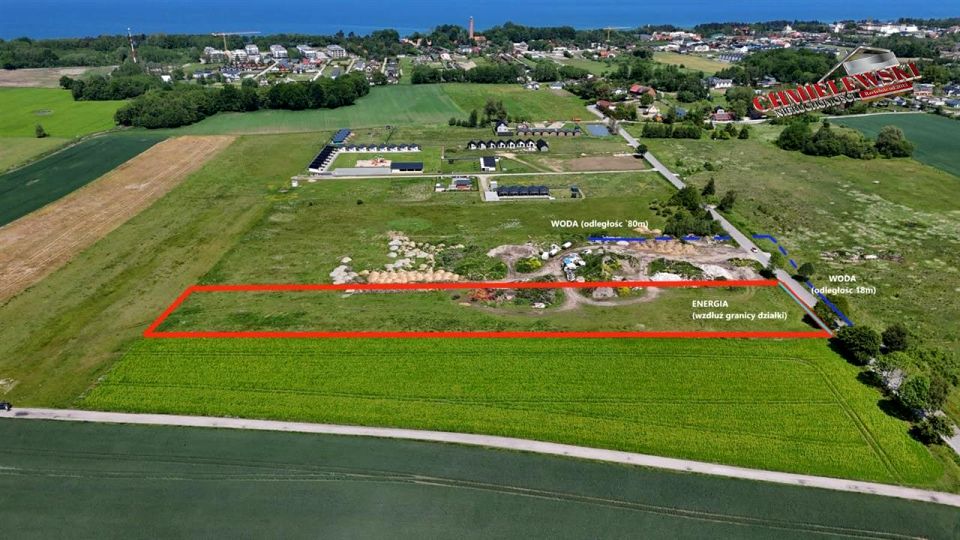 Działka budowlana Gąski