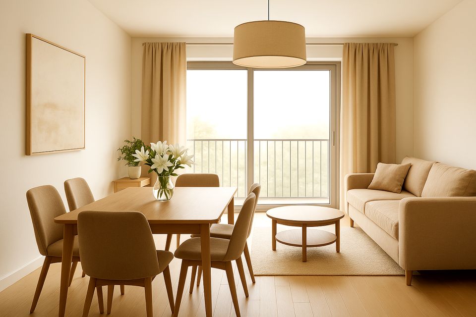 Mieszkanie przy lesie