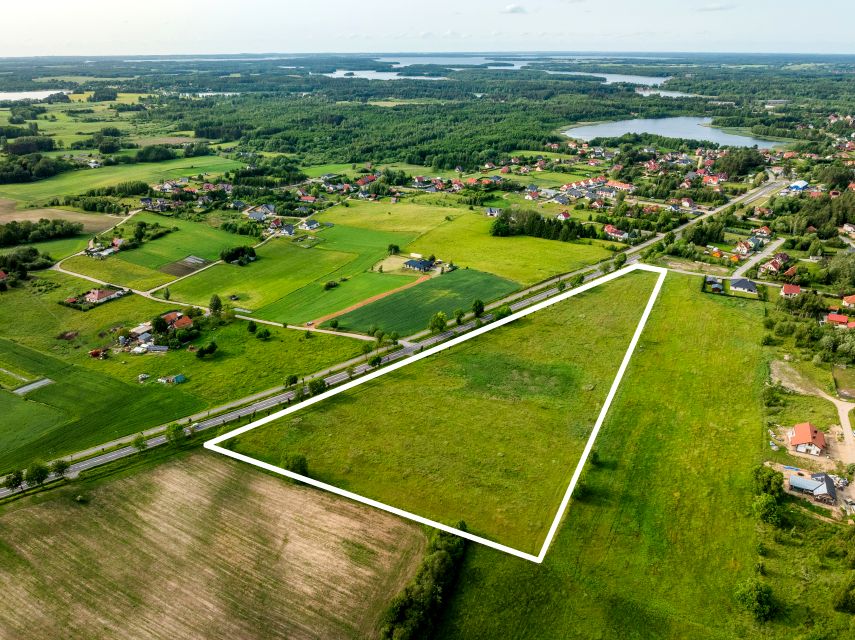 Pusta działka Wilkasy