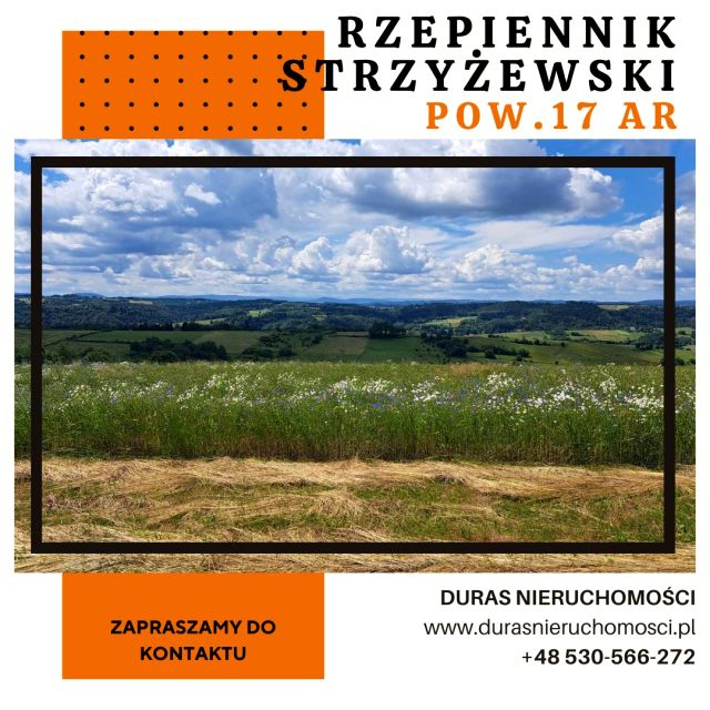 Działka budowlana Rzepiennik Strzyżewski sprzedam