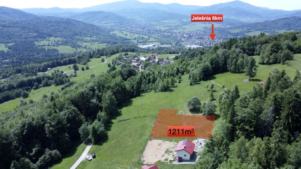 Działka budowlana Jeleśnia
