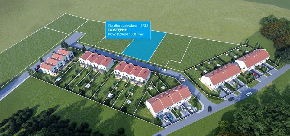 Działka budowlana Magnice